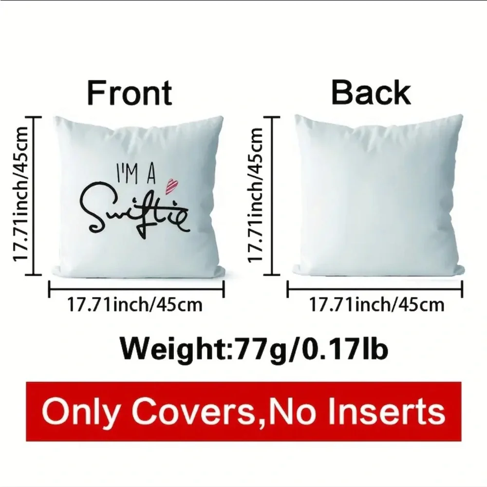 I’M A SWIFTIE PILLOW COVER, NWT